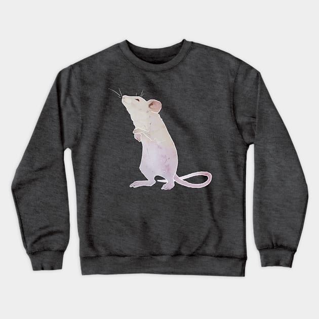 White Mouse Crewneck Sweatshirt by rejam